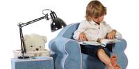 Meble dla dzieci. Lekkie i kolorowe foteliki i sofy wykonane z gąbki